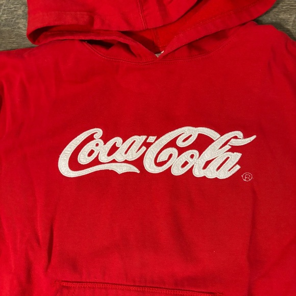 Red Coca-Cola Hoodie - Picture 2 of 5